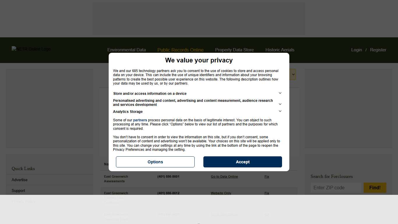 NETR Online • East Greenwich • East Greenwich Public Records, Search East Greenwich Records, East Greenwich Property Tax, Rhode Island Property Search, Rhode Island Assessor